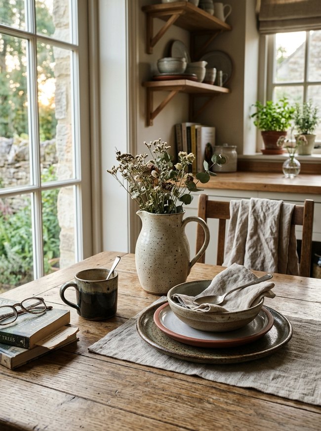 Ceramic Pitcher Vignette