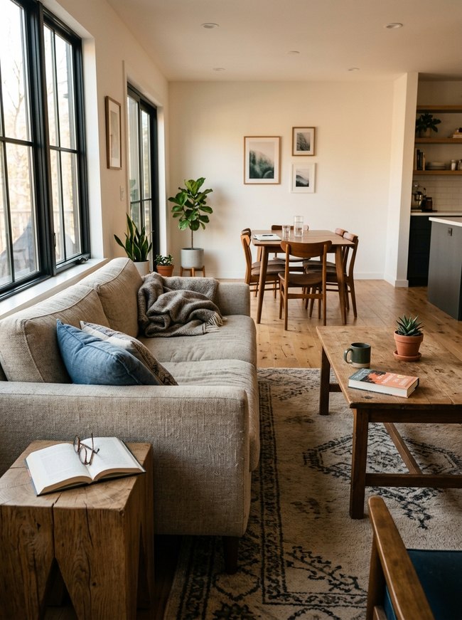 Living Area Geometric Cut