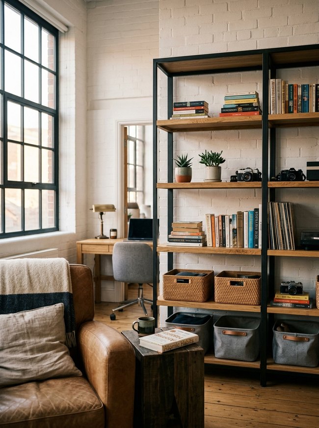 Industrial Metal Frame Storage