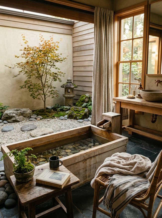 Zen Garden Bathroom Sanctuary