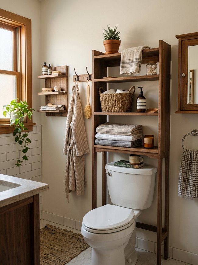 Over-Toilet Etagere Unit