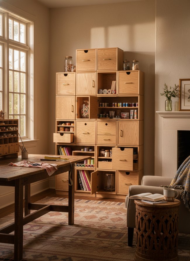 Stackable Craft Box System