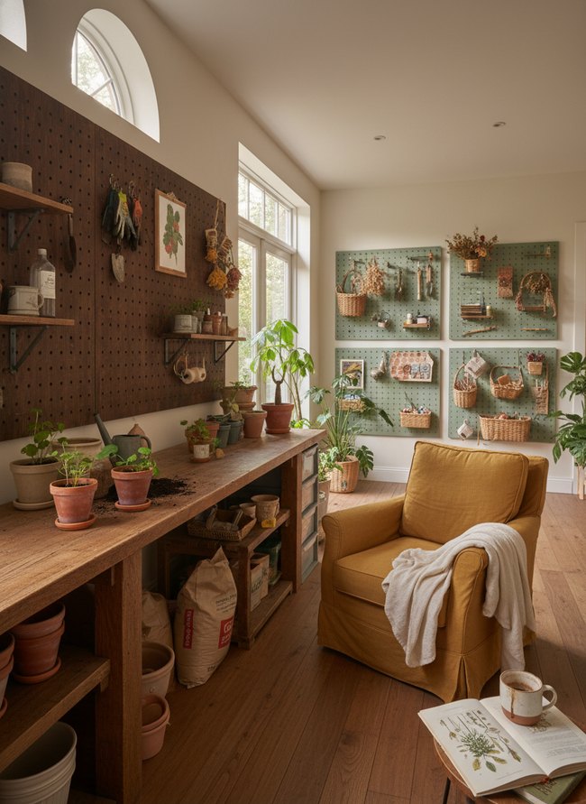 Garden Potting Station