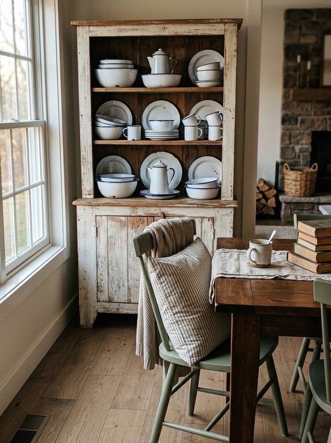 Porcelain Enamelware Display