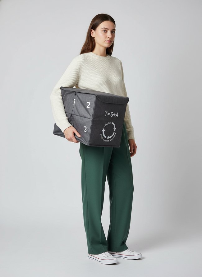 Foldable Wardrobe Garment Cube