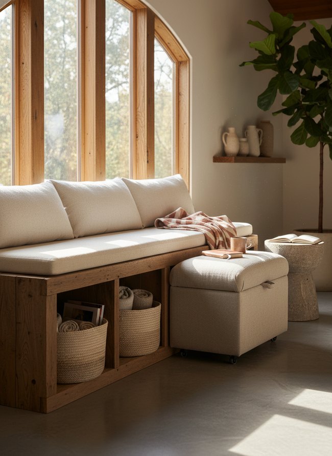 Bench Seat Storage Solution