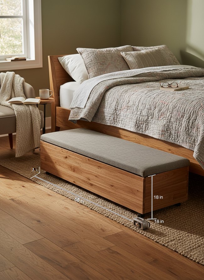 Low Profile Storage Chest