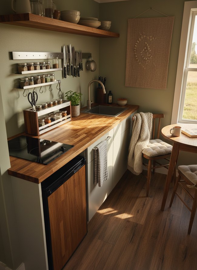 Portable Countertop Magnetic Rack