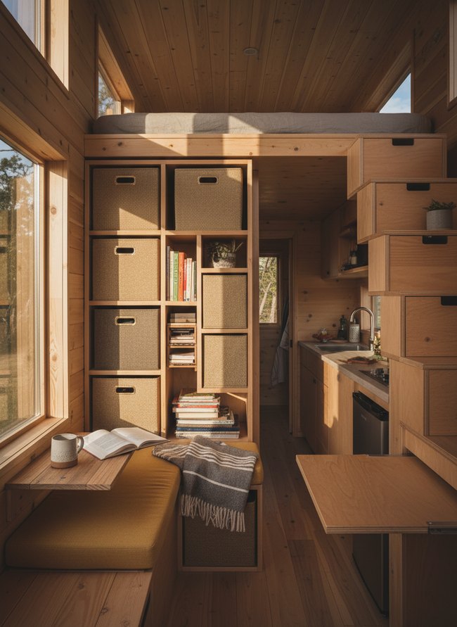 Multi-Functional Storage Geometry