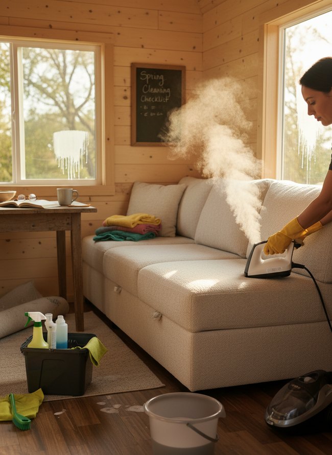 Fabric Upholstery Steam