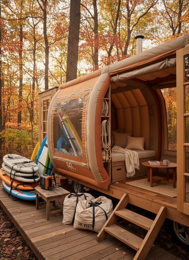 Compact Inflatable Storage