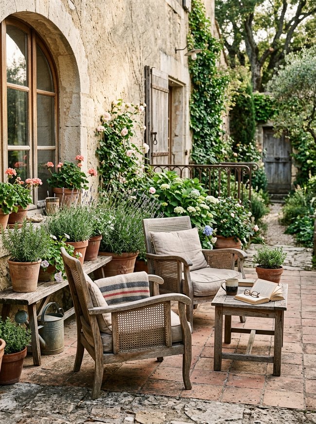 Terracotta Patio Garden