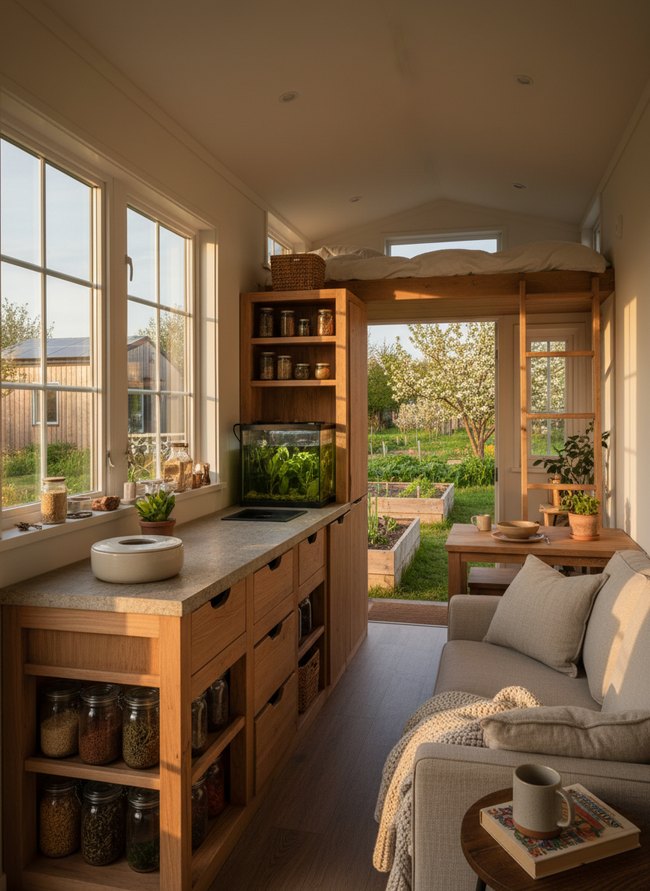 Sustainable Living Prep Pod