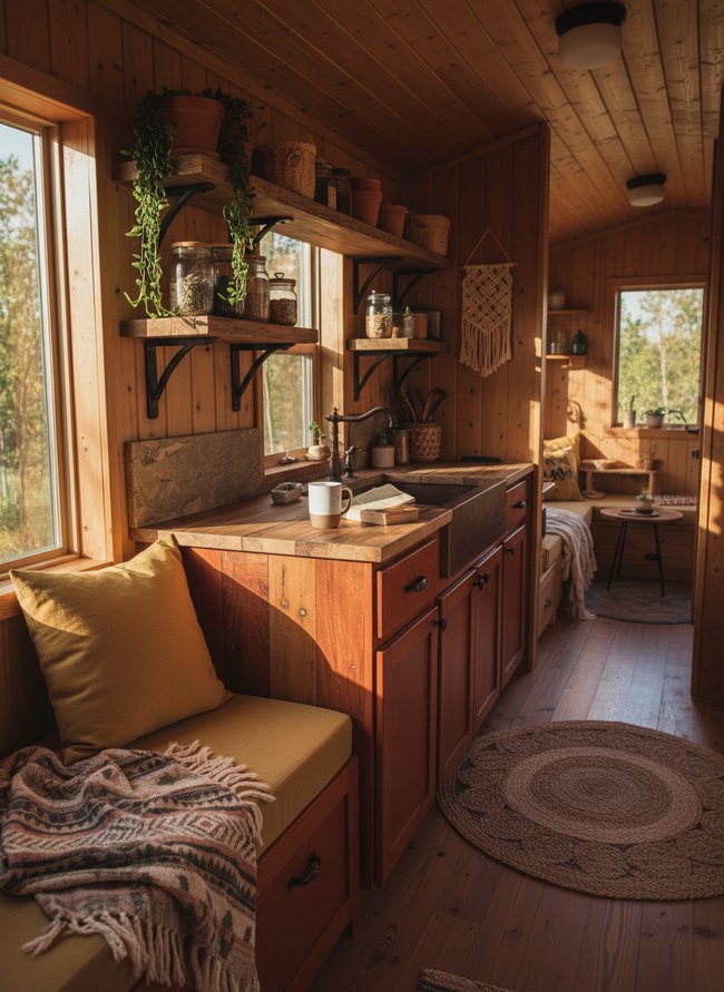 Warm Spice Tone Kitchen