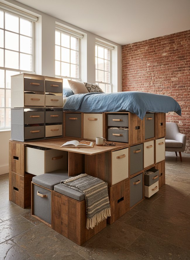 Hanging Closet Organizer Drawers