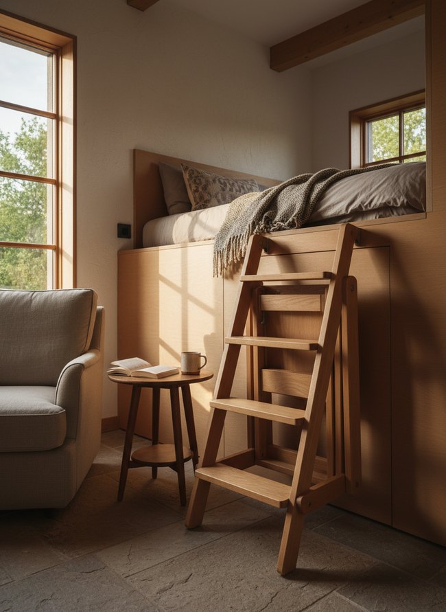 Modern Compact Loft Step