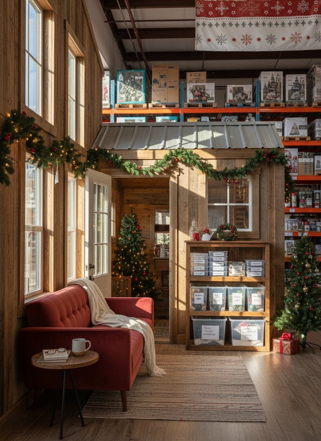 Attic Eave Lighting Reels