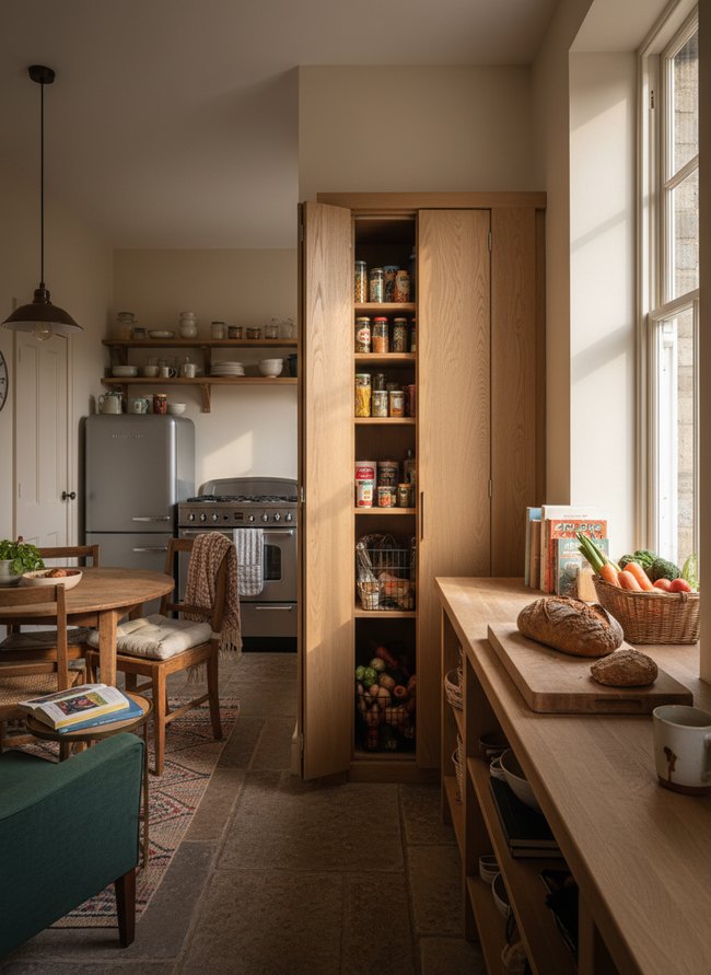 Folding Door Larder Pantry