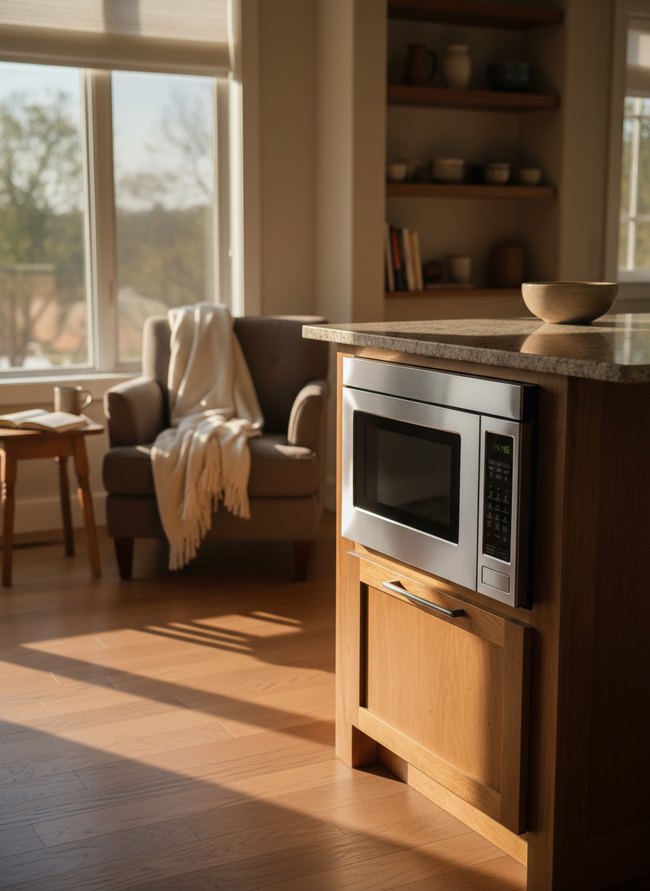 Smart Sensor Drawer Microwave