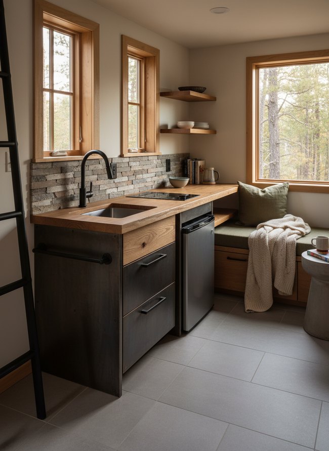 Smooth Ceramic Tile Floor