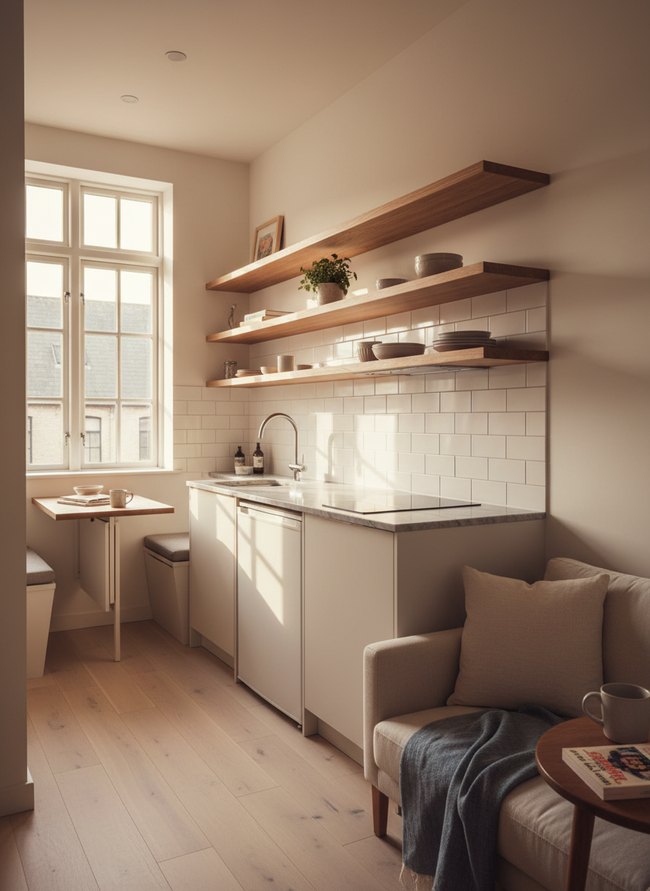 Minimalist Floating Shelves