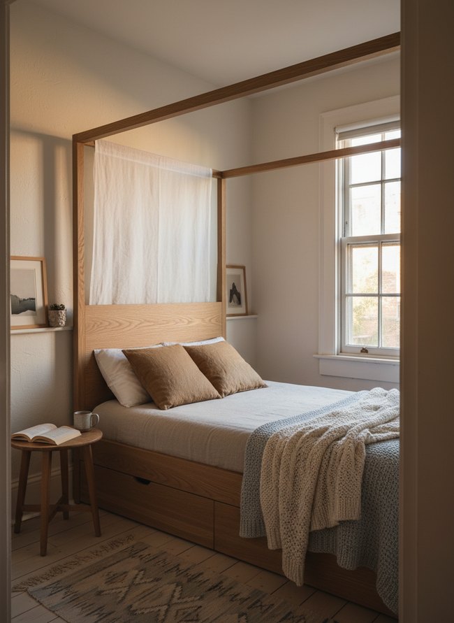 Canopy Frame Headboard