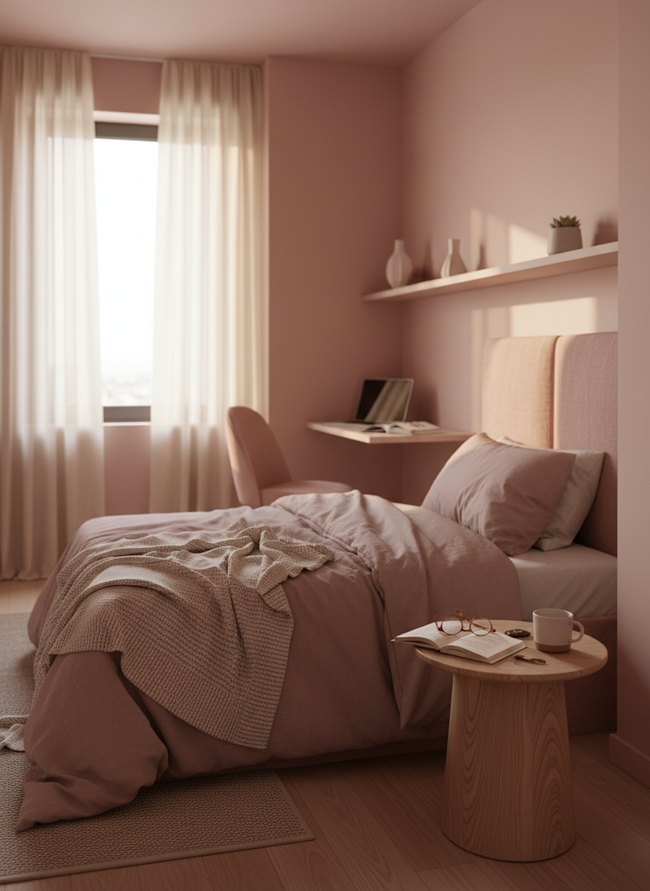 Blush Pink Tranquil Oasis