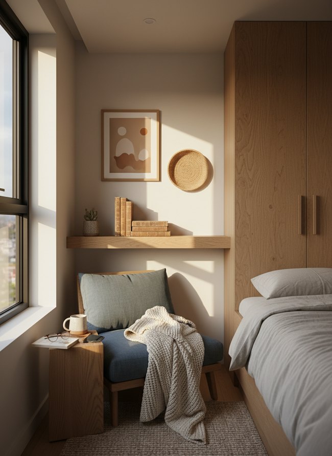 Floating Book Ledge