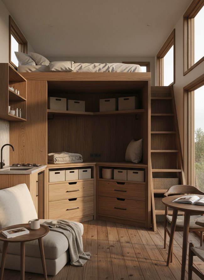 Corner Wardrobe Under Loft