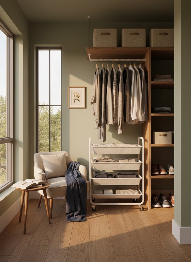 Rolling Garment Cart