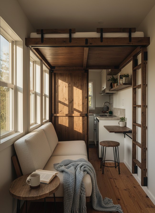 Wall-Mounted Folding Loft