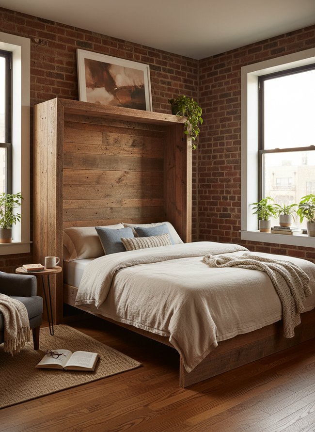 Rustic Wood Fold-Out