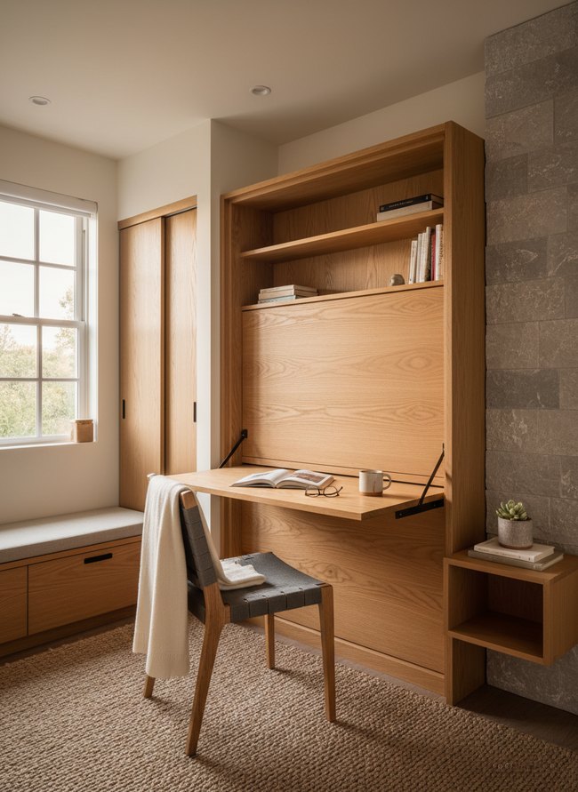 Murphy Bed Desk Combo