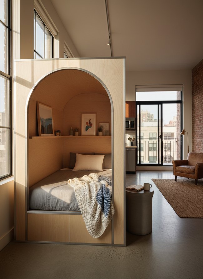 Modular Micro Bedroom Pod
