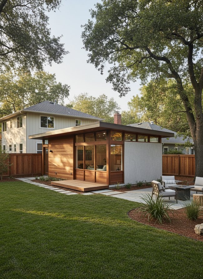 Mid-Century Modern Auxiliary Dwelling