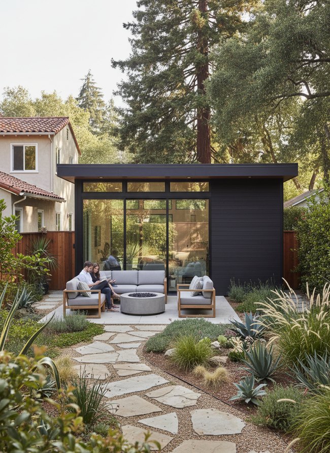 Architectural Backyard Sanctuary