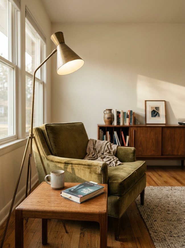 Mid-Century Cone Uplighter