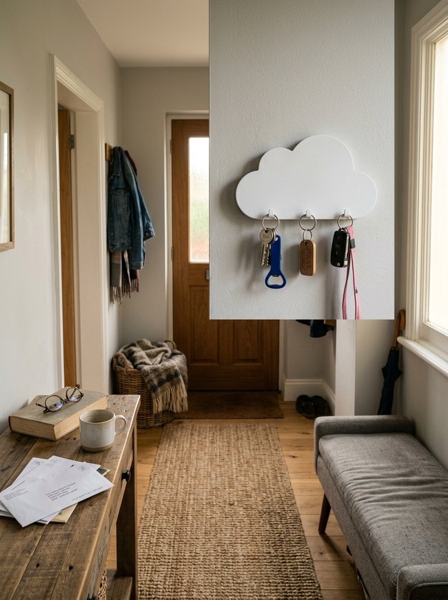 Magnetic Key Holder Cloud