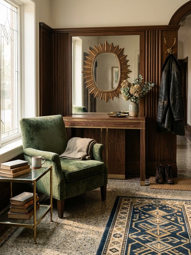 Art Deco Entryway Glamour