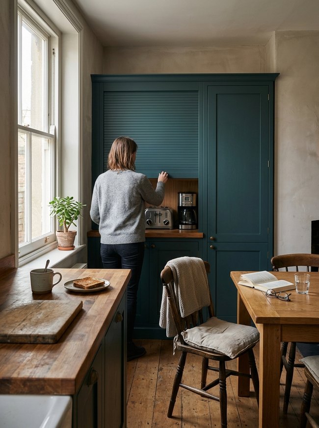 Hidden Appliance Garage
