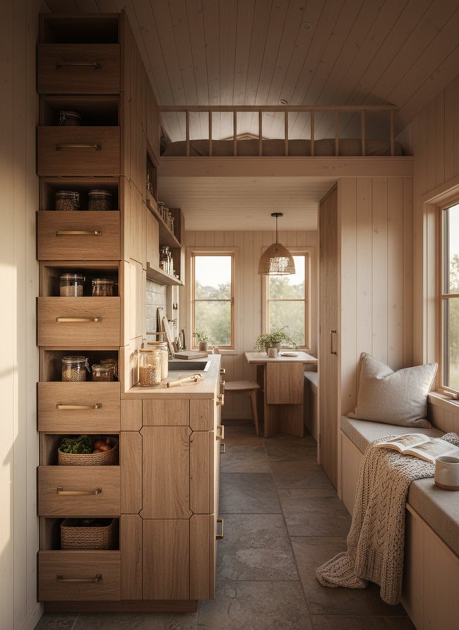 Modular Stackable Bin Pantry