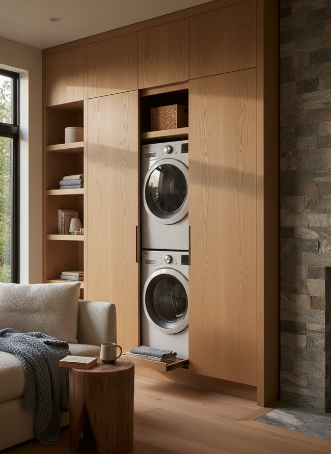Tuck-Away Laundry Nook