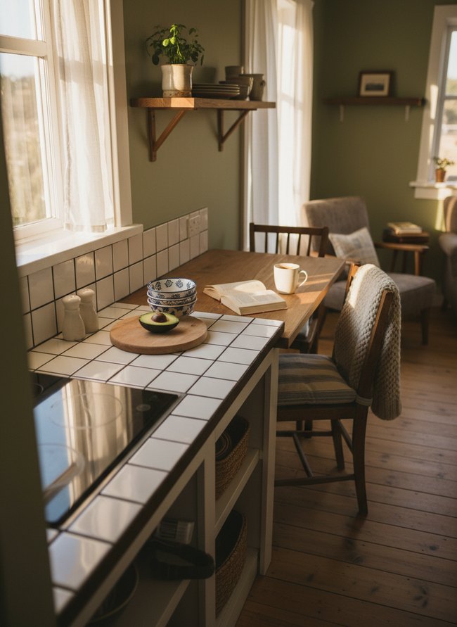 Ceramic Tile Countertop