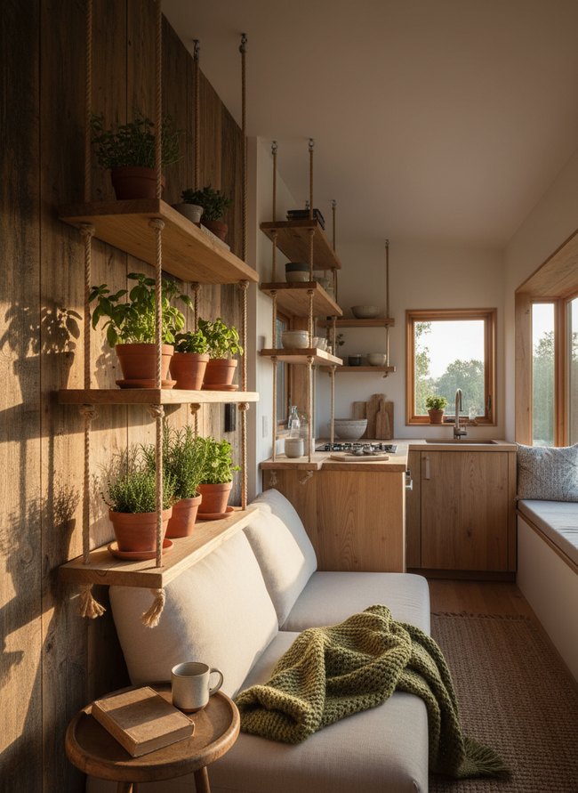 Vertical Tiered Herb Rack