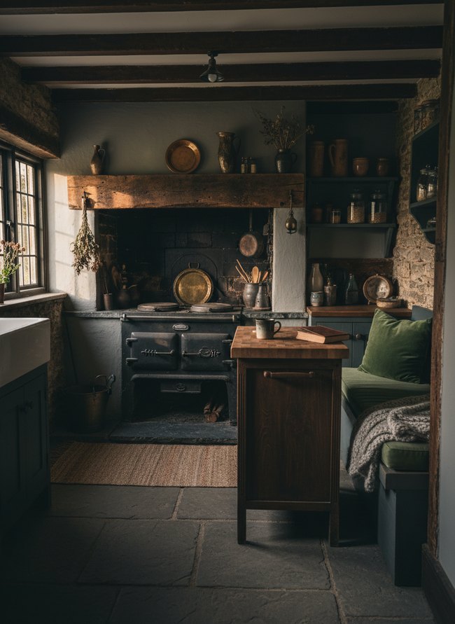 Cast Iron Hearth Kitchen