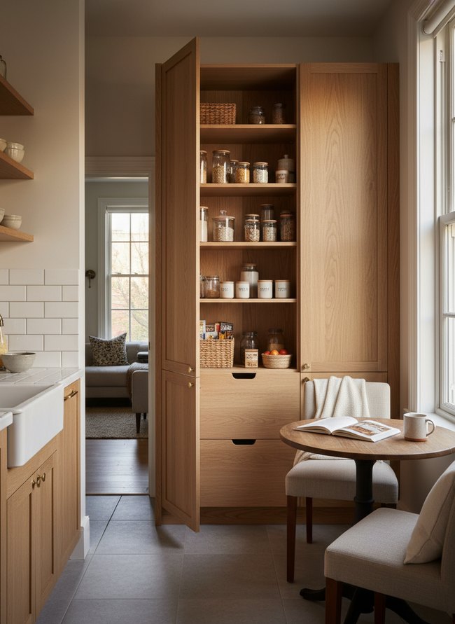 Built-In Pantry Tower