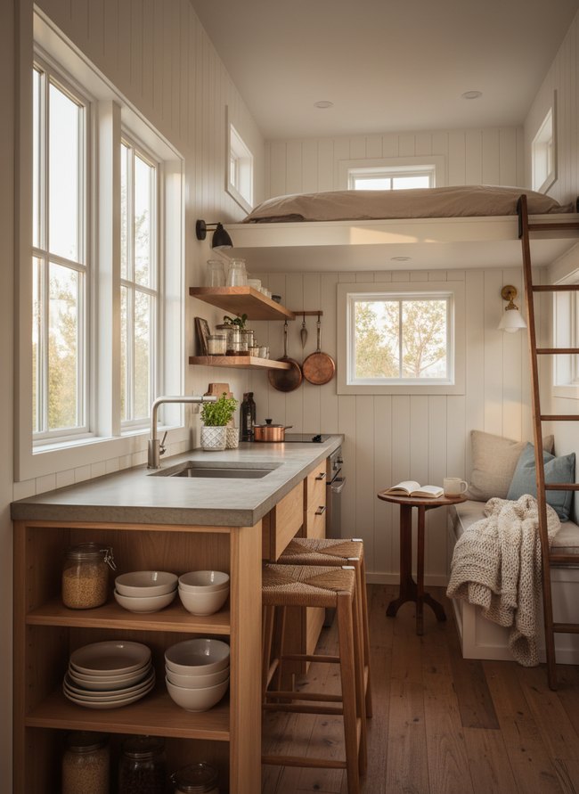 Open Shelf Concept Layout