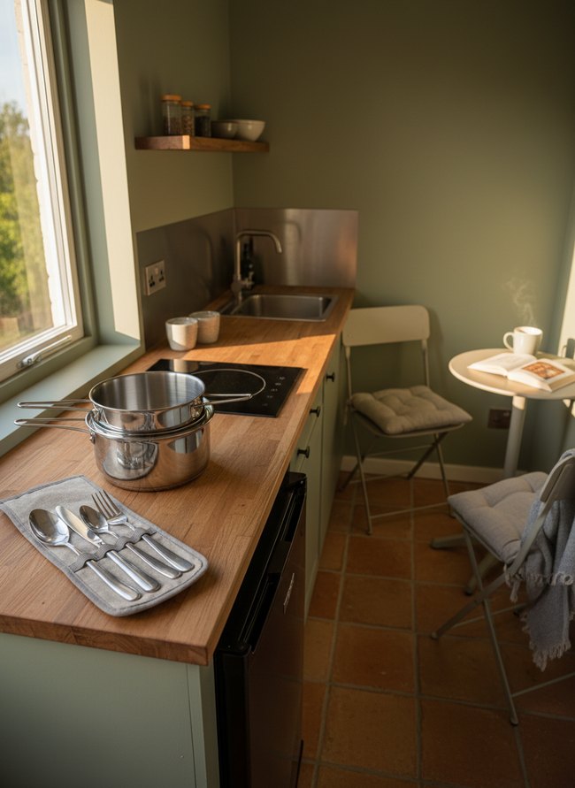 Foldaway Flatware Cookset