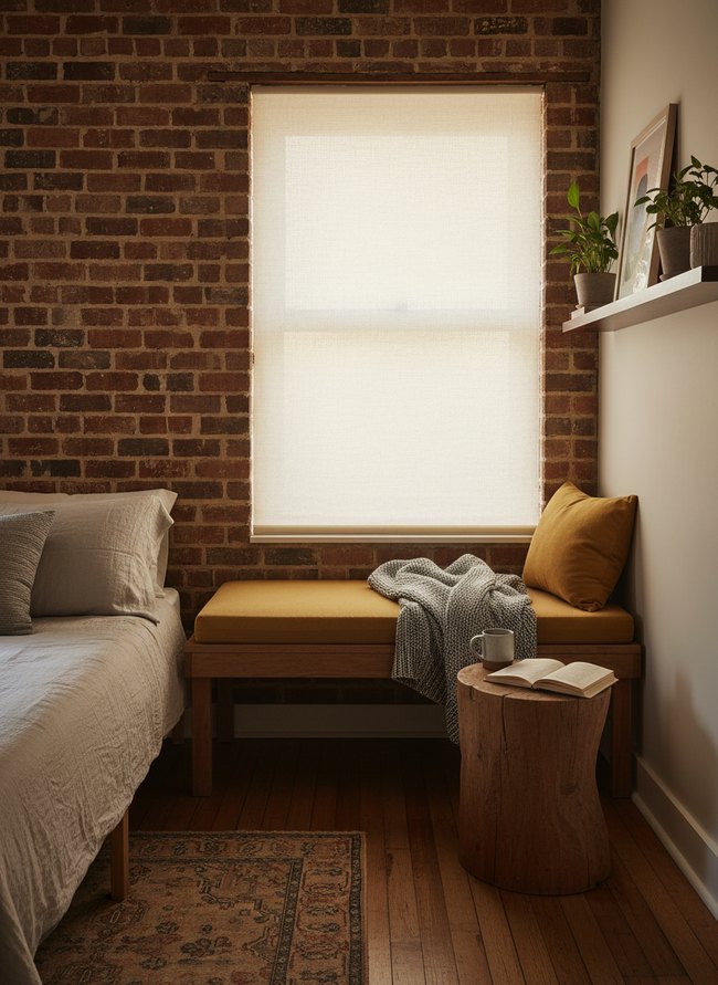 Pleated Fabric Window Screen