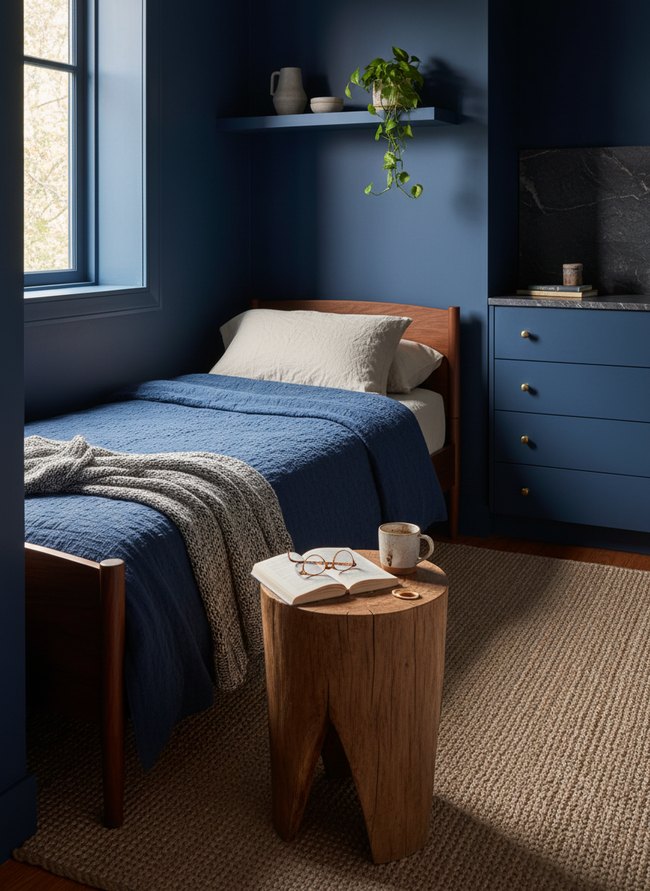 Deep Indigo Calming Depth